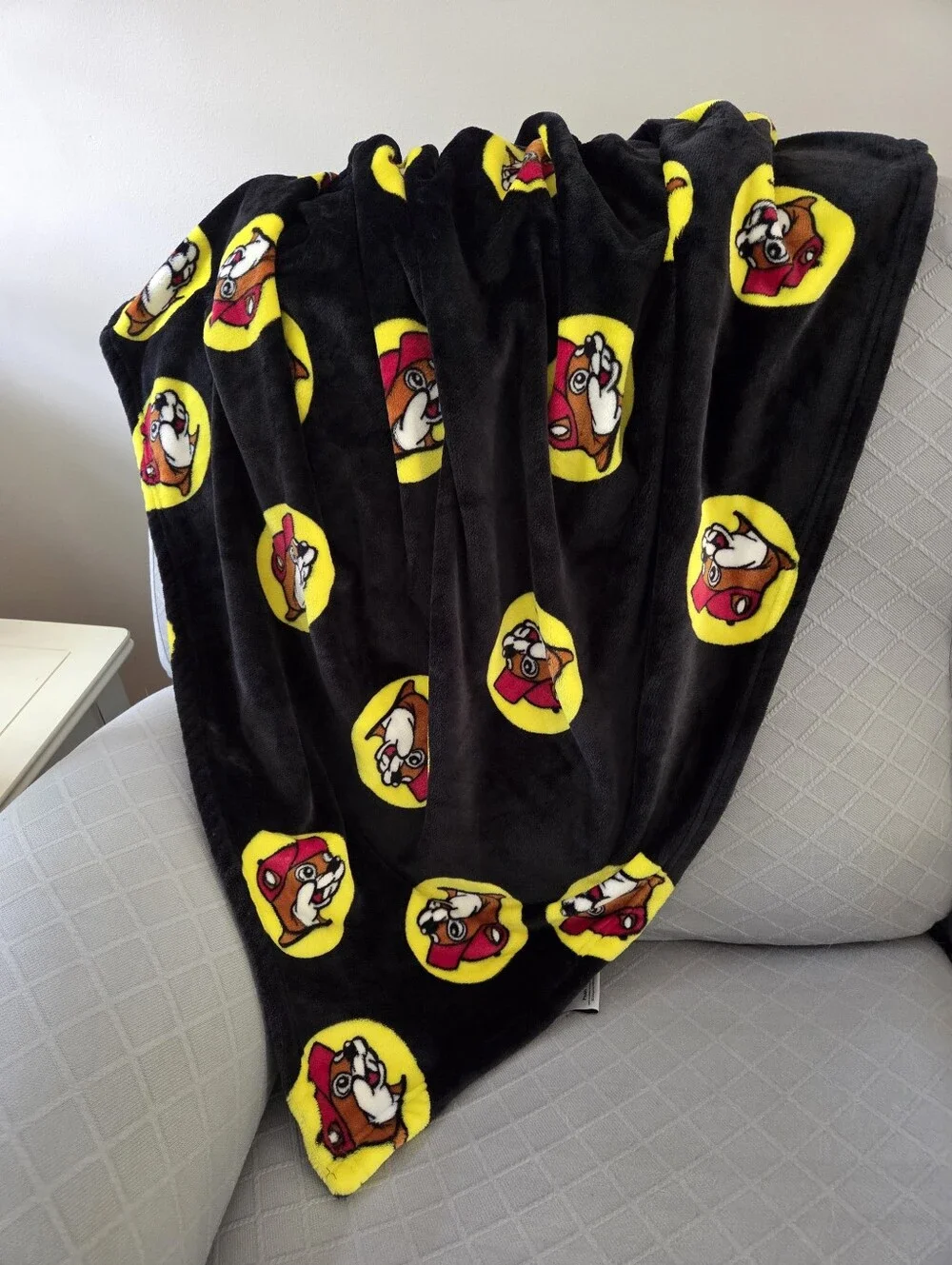 Buc-ees Officially Licensed Super Soft Plush Fleece Throw Blanket 50